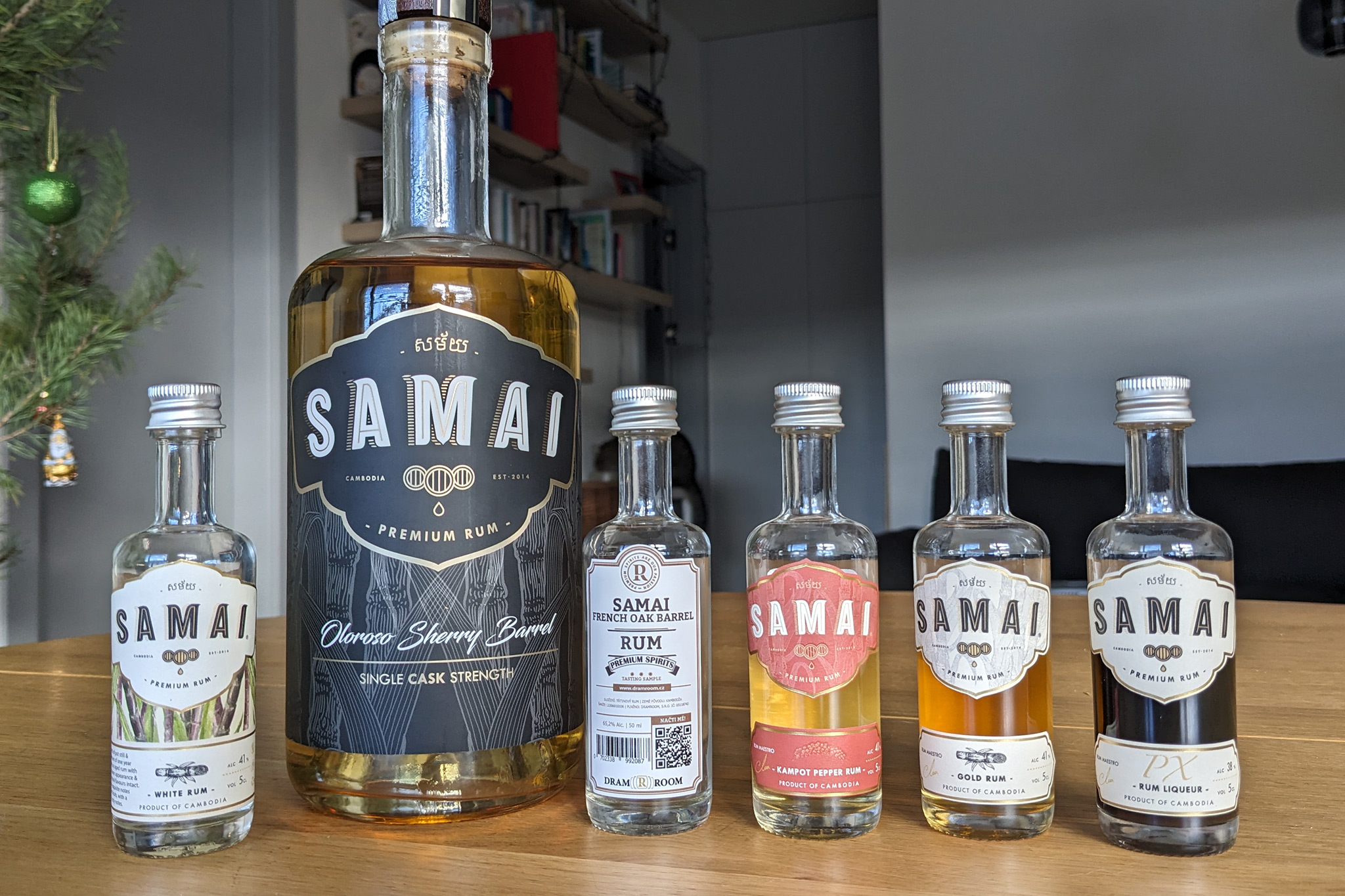 Řemeslné rumy Samai z Kambodži